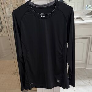 Nike Large Pro Combat Black Athletic Shirt